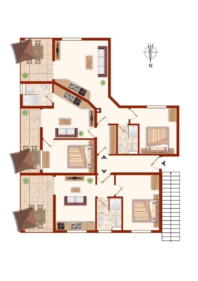 Apartment Novak Vir Exterior photo